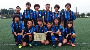 U10準優勝:新荘常磐サッカースポーツ少年団