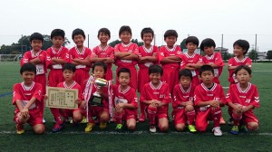 U9優勝:城東サッカースポーツ少年団A