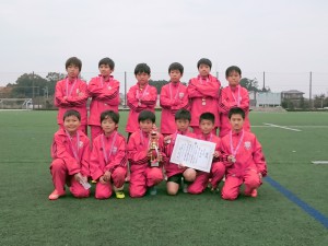 U11準優勝：緑岡サッカースポーツ少年団